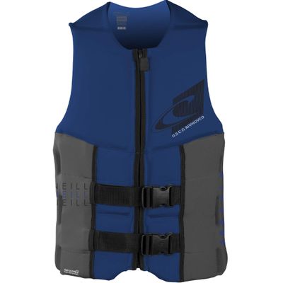 O'neill Wetsuits Men's Assault USCG Life Vest, Pacific/Graphite, Medium
