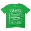 0347. Funny Cool 21st 30th 40th 50th 60th Legends are Born in March Birthday Gift for Men T Shirt (Irish Green 2X-Large) view 1