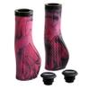 BW USA Ergo-Lock 2.0 Grips  Dual Lock-On MTB Bike Handlebar Grips - Pink/Black view 1