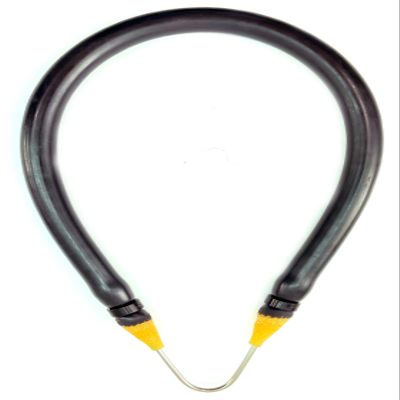 SPEARFISHING WORLD 9/16 Inch (14mm) O.D. Speargun Rubber Bands with Stainless Steel Wishbone Fits Most Spearguns for Spearfishing Freediving & Scuba Diving (24 in for 54 in Spearguns)