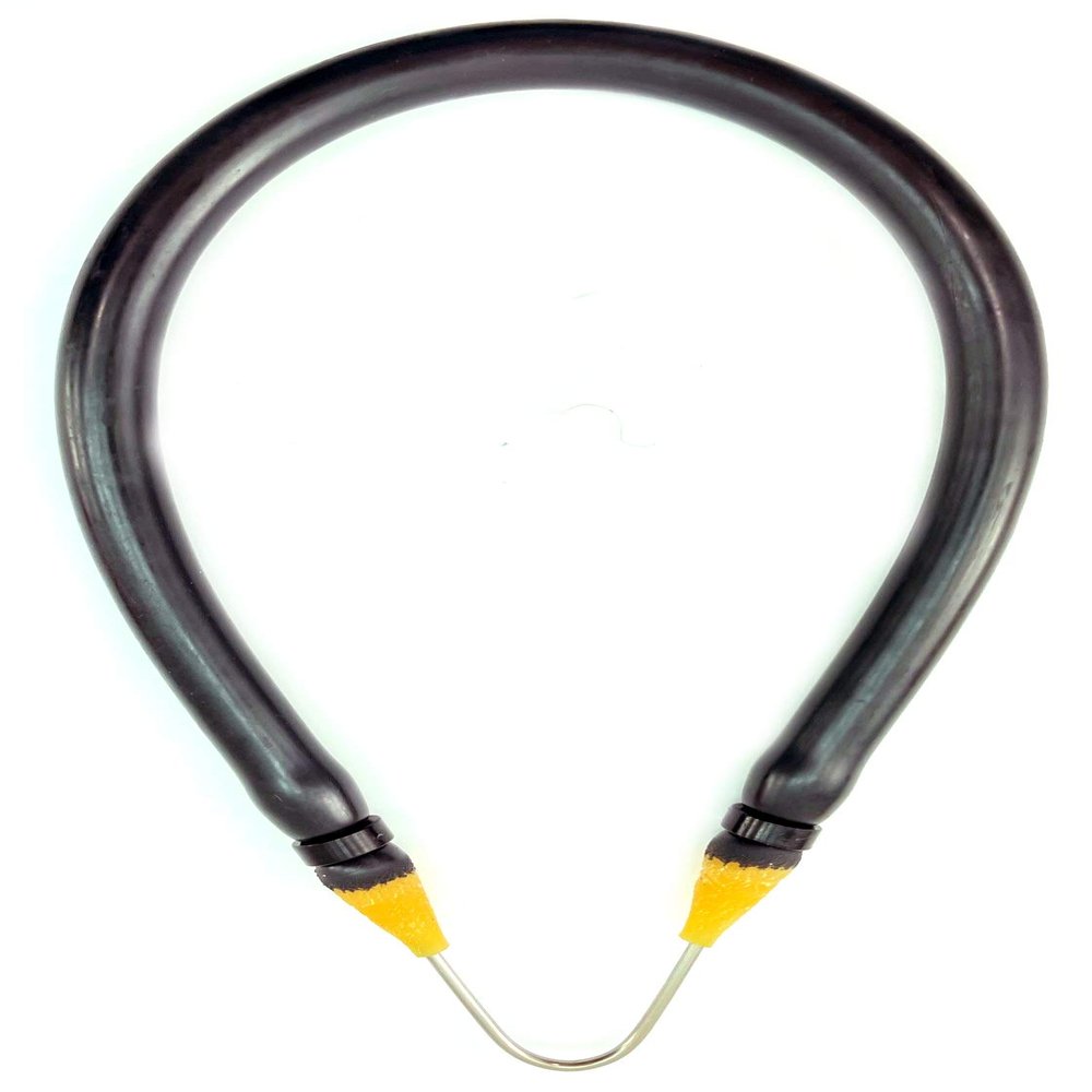 SPEARFISHING WORLD 9/16 Inch (14mm) O.D. Speargun Rubber Bands with Stainless Steel Wishbone Fits Most Spearguns for Spearfishing Freediving & Scuba Diving (24 in for 54 in Spearguns)