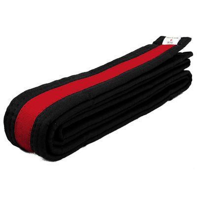 AAMA Martial Arts Belt Mixed Stripe Color Belts and Black Belts - Taekwondo Karate Judo