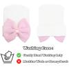 Sarfel Newborn Hats - Beanies & Headbands for Girls, Bows Included, Baby Essentials view 2