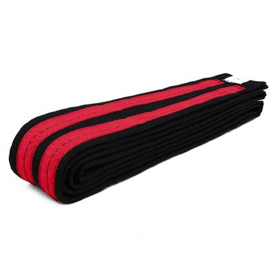 AAMA Martial Arts Belt Mixed Stripe Color Belts and Black Belts - Taekwondo Karate Judo