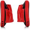 Fairtex FMV15 Muay Thai Boxing Focus Punch Mitts | Premium Syntek Leather Boxing Mitts-Lightweight & Durable Microfiber | Curved Design for Precision, Shock Absorbent & Enhanced Accuracy (Black/Red) view 2