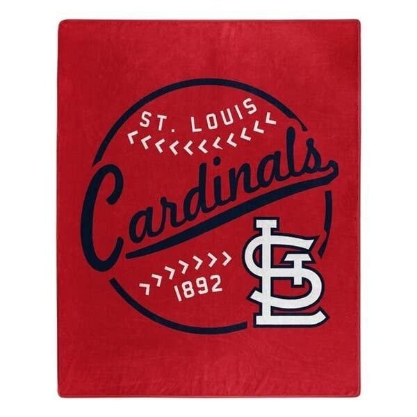 Northwest Company St. Louis Cardinals Moonshot Raschel Throw Blanket