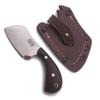 GCS Handmade Micarta Handle D2 Tool Steel Tactical Hunting Knife with leather sheath Full tang blade designed for Hunting & EDC GCS 281 view 1