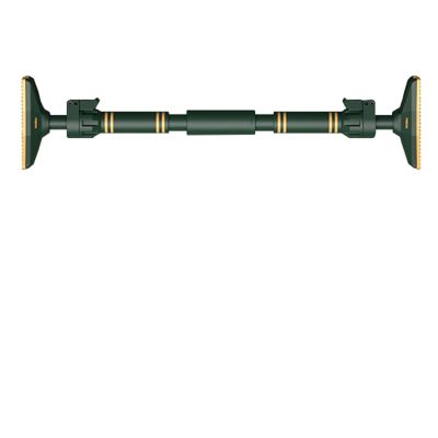 Pull-Up Bars Portable Horizontal Bar, Multifunctional Wall-Mounted Fitness Bar with Safety Lock, 70-96cm, Load 300KG, Black Green (Color : Green)