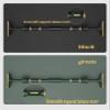 Pull-Up Bars Portable Horizontal Bar, Multifunctional Wall-Mounted Fitness Bar with Safety Lock, 70-96cm, Load 300KG, Black Green (Color : Green) view 3