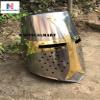 Armor Steel Crusader Helmet view 2