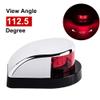 Sebnux LED Boat Navigation Light Red and Green LED Marine Navigation Light Boat Bow Light for Pontoon and Small Boat (Silver New Version) view 2
