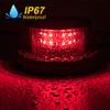 Sebnux LED Boat Navigation Light Red and Green LED Marine Navigation Light Boat Bow Light for Pontoon and Small Boat (Silver New Version) view 4
