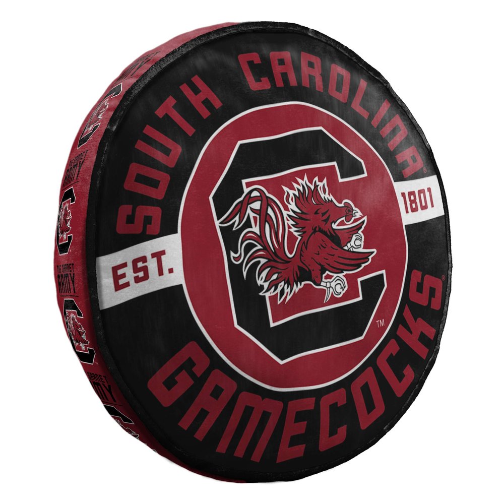 NORTHWEST NCAA South Carolina Gamecocks Unisex-Adult Round Cloud Pillow, 15", Team Colors