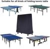 Lagaga Table Tennis Table Cover Oxford Clouth Outdoor Patio Indoor Ping Pong Table Lightweight Protective Cover Waterproof Dustproof UV Resistant 72x64x27Inch view 3