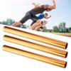 Keenso 3 Pcs Relay Race Baton, Aluminum Alloy Track and Field Relay Baton Sports Relay Race Baton Track and Field Sprint Match Batons view 3
