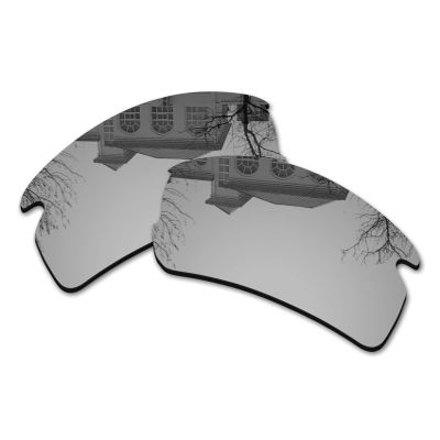 Millersawp Flak 2.0 XL OO9188 Replacement Lenses for Oakley Sunglass, Polycarbonate Materials Lens-Silver Iridium