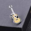 3pcs Guitar Brooch Guitar Lapel Pin Guitar Musical Enamel Pins Punk Pin for Bag Coat view 3