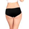 Custom This Belongs to Me Black Funny Face Women's Personalized Brief Panty Printed with Photo for Valentine's Day XS view 4