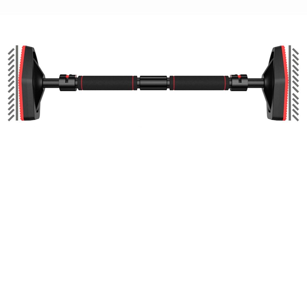 WXYZ Pull-Up Bar Steel Adjustable Horizontal Bar On The Door, with Non-Slip Foam Chin Bar Tow Bar, 70-96cm, 96-135cm, 121-160cm (Size : 96-135cm)