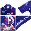 Cycling Jersey Shorts Set Padded Kids Bicycle Top Suit Children Bike MTB Shirt Boy Girl Mountain Road Clothing Short Racing Riding Tights Purple L view 4