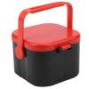 4pcs Fishing Box Portable Plastic Fishing Bait Holder Box Earthworm Lure Storage Case with Clip view 4