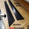 Fits Yamahaa G2/G9 Golf Cart Powder Coated Aluminum Diamond Plate Side Pillar Covers view 2