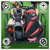 10L0L Universal Golf Cart Rear Seat Bag Holder Rack Attachment for Most 2+2 Golf Cart, Adjustable No-Drilling Golf Cart Bag Holder Fits Yamaha, EZGO, Club Car view 3