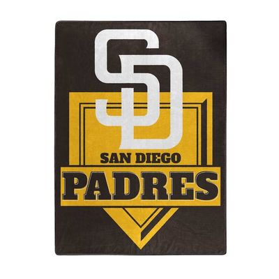 Northwest Company San Diego Padres Home Plate Raschel Throw Blanket