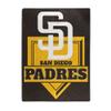 Northwest Company San Diego Padres Home Plate Raschel Throw Blanket view 1