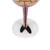 Enesco Lolita Snazzy Santa Wine Glass view 3