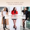 MeMoi 2 Pack Perfectly Opaque Tights, Microfiber Control Top Tights, Comfortable and Lightweight - Sizes Extra Small to Q2, Honey, S-M view 4