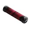 BW Chainline Grips  Dual Lock-On MTB Bike Handlebar Grips - Pink/Black view 1