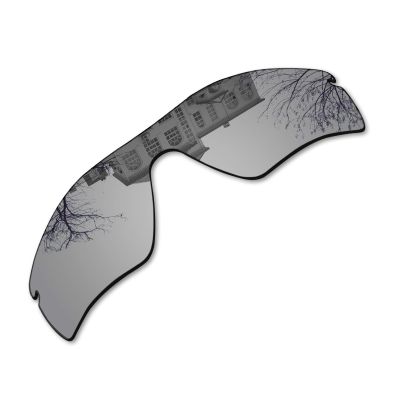 Millersawp Radar Path Replacement Lenses for Oakley Sunglass, Polycarbonate Materials Lens-Silver Iridium