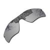 Millersawp Radar Path Replacement Lenses for Oakley Sunglass, Polycarbonate Materials Lens-Silver Iridium view 1