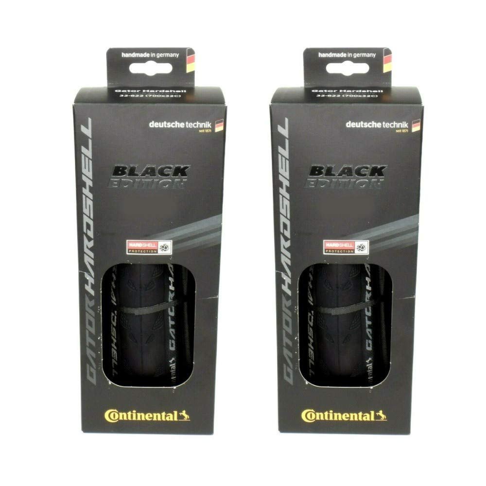 Continental Gatorskin Hardshell Black Edition Folding Tire Pair 700x28