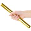 Relay Baton Track Baton,Aluminum Field Race Batons for Students Office Running Outdoor Field Race Tools(Gold) view 3
