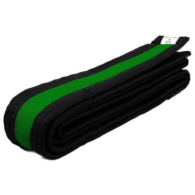 AAMA Martial Arts Belt Mixed Stripe Color Belts and Black Belts - Taekwondo Karate Judo