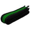 AAMA Martial Arts Belt Mixed Stripe Color Belts and Black Belts - Taekwondo Karate Judo view 1