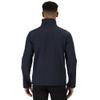 Regatta Mens Cera V Wind Resistant Soft Shell Jacket (3XL) (Navy) view 2