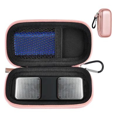Heart Rate Monitor Case Compatible with AliveCor KardiaMobile Personal EKG/for AliveCor KardiaMobile 6L, 6L Max/for Sec Heart Monitor. Storage Holder Fits for Pill Organizer-Rose Gold (Box Only)