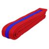 AAMA Martial Arts Belt Mixed Stripe Color Belts and Black Belts - Taekwondo Karate Judo view 1