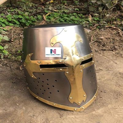 Armor Steel Crusader Helmet