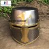 Armor Steel Crusader Helmet view 3