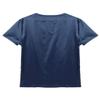 Alvivi Mens Satin Pajamas Nighshirt V Neck Short Sleeve Comfy Pj Set Blouses Sleepwear Loungewear Navy_Blue Medium view 4