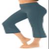 AFITNE Yoga Pants for Women Bootcut Capris with Pockets High Waisted Flare Workout Bootleg Yoga Crop Flared Athletic Gym Pants Green - S view 1