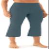 AFITNE Yoga Pants for Women Bootcut Capris with Pockets High Waisted Flare Workout Bootleg Yoga Crop Flared Athletic Gym Pants Green - S view 2