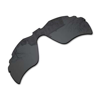 Millersawp Radar Path Vented Replacement Lenses for Oakley Sunglass, Polycarbonate Materials Lens-Stealth Black