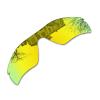 Millersawp Radar Path Replacement Lenses for Oakley Sunglasses-Gold Iridium view 1