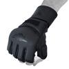 MMA Glove, Kickboxing Gloves, Sparring Gloves, Training Equipment, Fighting Glove for Mixed Martial-Arts, Adults Men & Women by BeSmart (Matte Black Mesh, Large) view 3