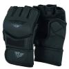 MMA Glove, Kickboxing Gloves, Sparring Gloves, Training Equipment, Fighting Glove for Mixed Martial-Arts, Adults Men & Women by BeSmart (Matte Black Mesh, Small) view 3
